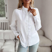 Pela - Ruffle Long Sleeve Shirt